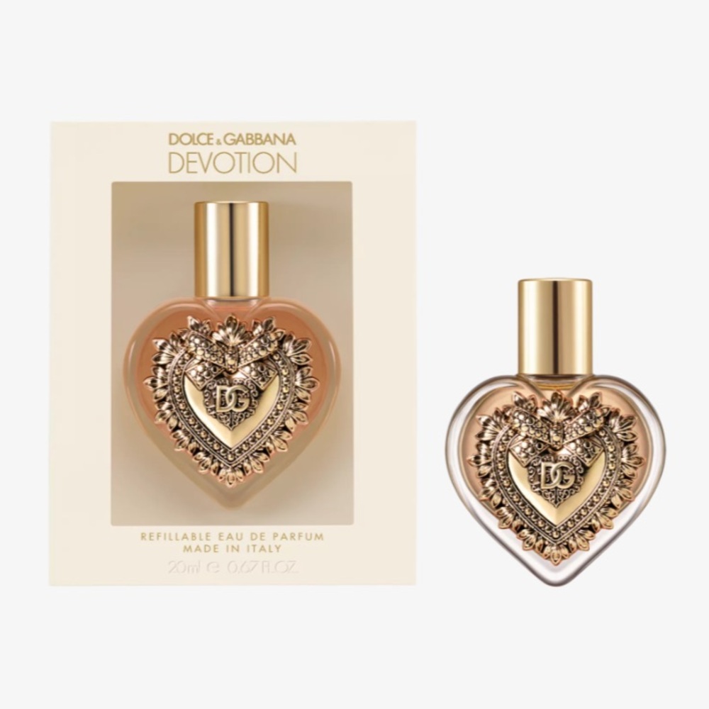 Dolce & Gabbana Devotion Gold Heart Perfume New in Box